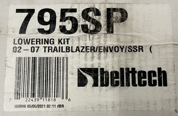 Belltech 795SP TrailBlazer Envoy Front Rear Lowering Drop Kit & Shocks for 02-09 Chevy SS TBSS GMC SSR 1.5/2/3 inches - Image 8