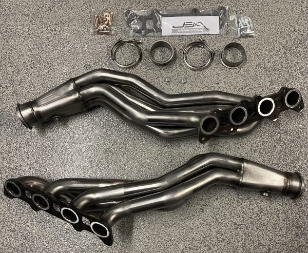 JBA Exhaust Header 1 7/8 inches Long Tube Steel Headers 11-14 Ford F150 5.0L - Image 7