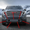 Chrome Bumper Skid Plate Valance Cover for 19-21 GMC Sierra 1500 - Image 5