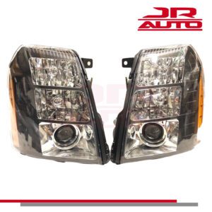 2007-2014 Cadillac Escalade Left Right Head Light Lamp Headlight Set