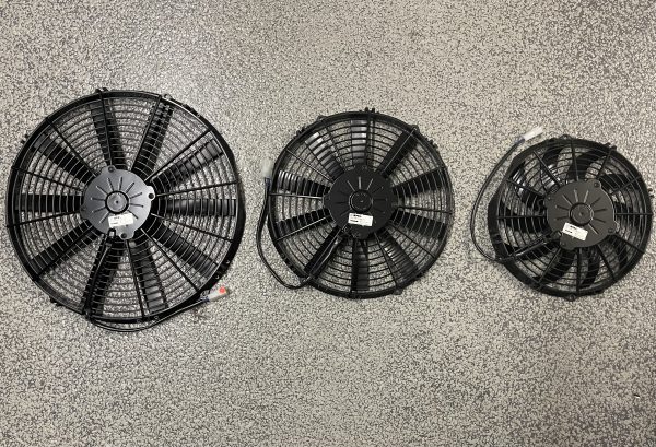 SPAL 10-12-16inches Performance Racing HD Cooling Radiator Electric Fan - Image 7