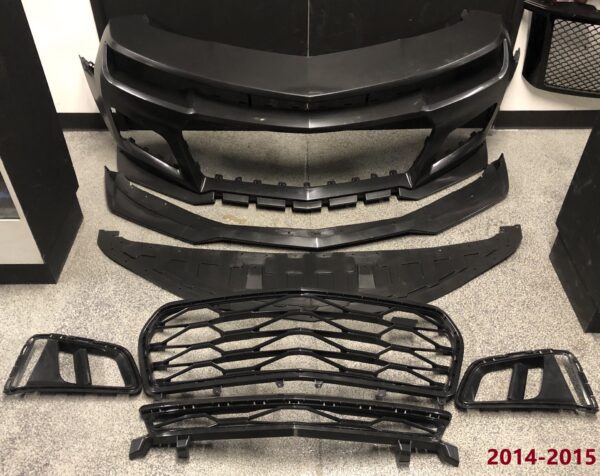 Front ZL1 5th to 6th Gen Bumper Conversion Kit 14-15 Chevy Camaro - Image 2