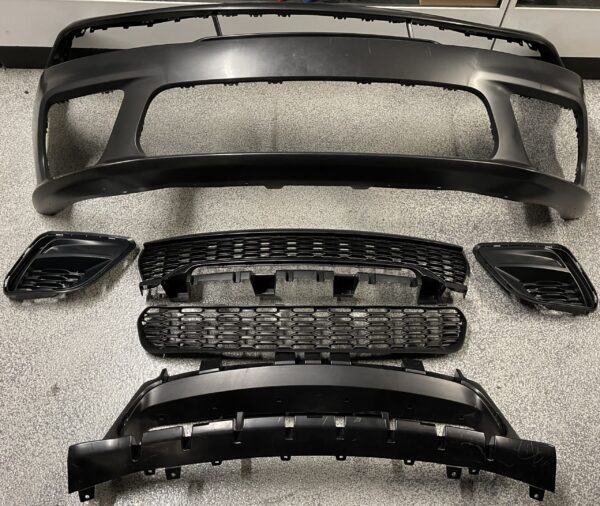 SRT Widebody-Style Front Bumper Conversion Kit for 15-22 Dodge Charger SRT8 - Image 2