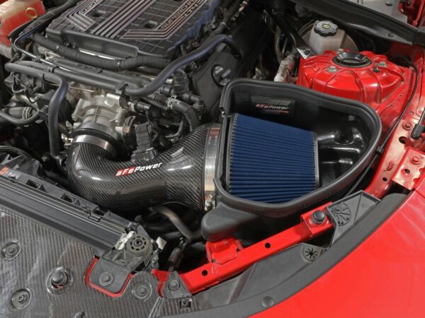 AFE 17-22 6.2L Camaro ZL1 Cold Air Intake Filter Carbon Fiber-Chevy 17-21 57-10018R - Image 8