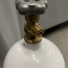 Nitrous Express NX 10lb Bottle Tank w/ Mainline Valve - White Aluminum - Image 4