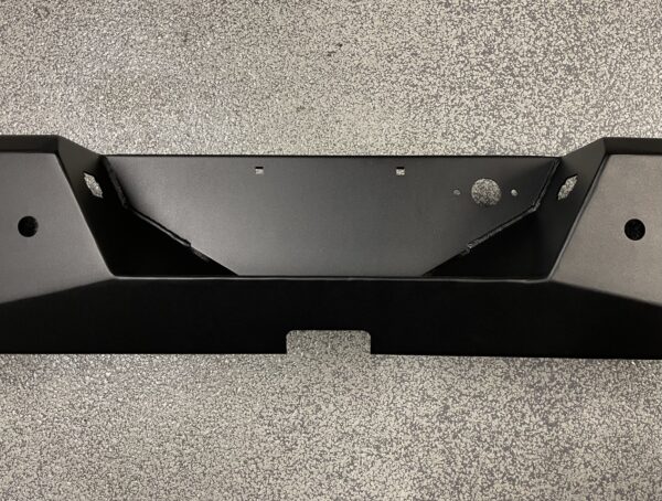 Custom Offroad Rear Bumper w/ Sensors Tow Hooks for 14-18 Chevy GMC Silverado Sierra 1500 - Image 3