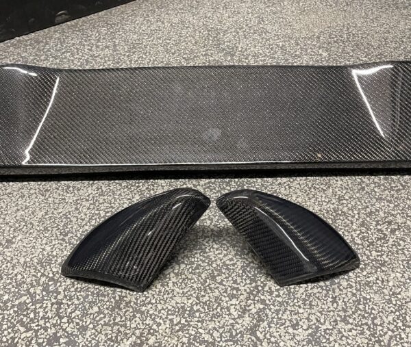 99-06 StepSide Carbon Fiber SS2 Wing Spoiler Intimidator - GM Chevy GMC - Image 3