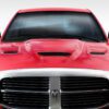New Hellcat Style Hood for 02-08 Dodge Ram 1500 / 2500 / 3500 - Fiberglass - Image 2