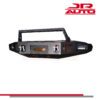Front Metal Off Road Bumper Winch Cover w LED Lights for 14-15 Chevy Silverado 1500