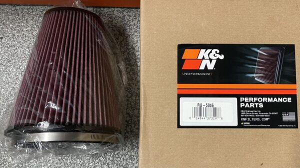 K&N 5.7L Ram Cold Air Intake Filter Tube Set for 19-23 Dodge Ram 1500 - Image 4