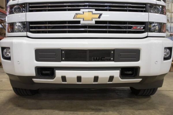 15-19 Chevy Silverado 2500 HD Front Chrome Bumper w Fog Lights' pockets