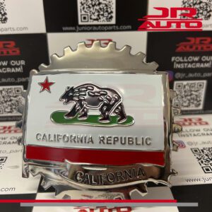 California - Flag Emblem Car Grille Badge