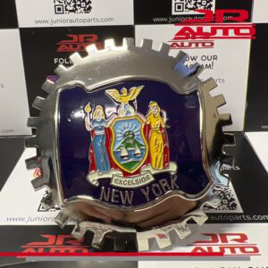 New York - Flag Emblem Car Grille Badge