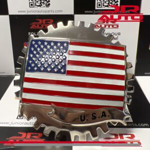 USA - Flag Emblem Car Grille Badge