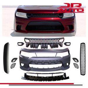 Front SRT Scat Pack Bumper Conversion Kit for 15-22 Dodge Charger 392 SRT8