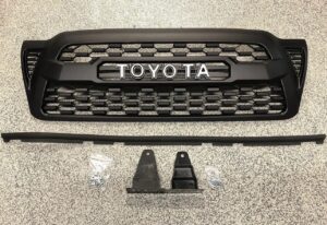 TRD Pro Style Grille Grill w/ Letters for 05-11 Toyota Tacoma Trucks