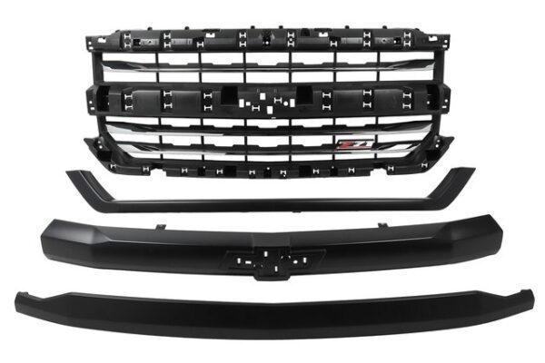 OEM Z71 Offroad Grill Grille Black Paintable - 16-19 Chevy Silverado, High Quality - Image 7