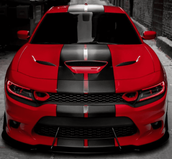 Front SRT Scat Pack Bumper Conversion Kit for 15-22 Dodge Charger 392 SRT8, High Quality - Image 6