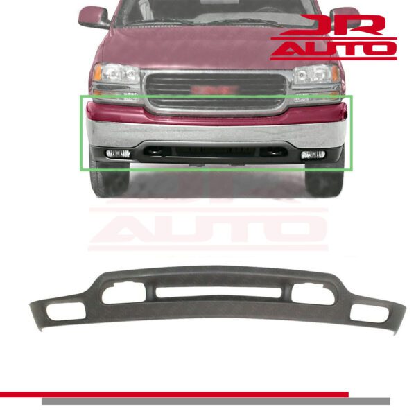 Front Lower Valance Air Deflector Textured For 1999-2002 GMC Sierra & 2000-2006 Yukon