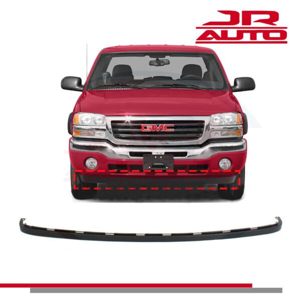 03-06 Front Lower Valance Extension for 2003-2007 GMC Sierra 1500 2500 3500HD SLE Extended Standard SLT WT Crew 03-07