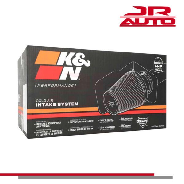 K&N 11-21 Dodge 5.7L Cold Air Intake Filter Tube - Durango Jeep Grand Cherokee