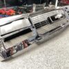 : 88-98 Cheyenne 350SS Chevy Sierra OBS Black Grille-Chrome Applique with Mexico Bowtie Emblem C1500 K1500 C/K - Gold/Metallic Grey