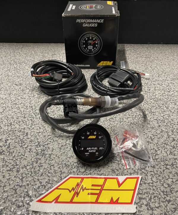 AEM 30-0334 / AEM102 Wideband AFR Air Fuel Ratio Gauge Gauges 2 1/16 X Series