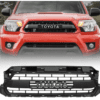 2012-2015 Toyota Tacoma TRD Pro-Style Grill Grille Letters Logo & Amber LED Lights