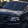 Ford F150 Raptor Grille Grill w/ Letters & Lights for 97-03 F-150