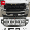 17 19 Raptor Style Grille For Ford F250 F350 Super Duty Gloss Black