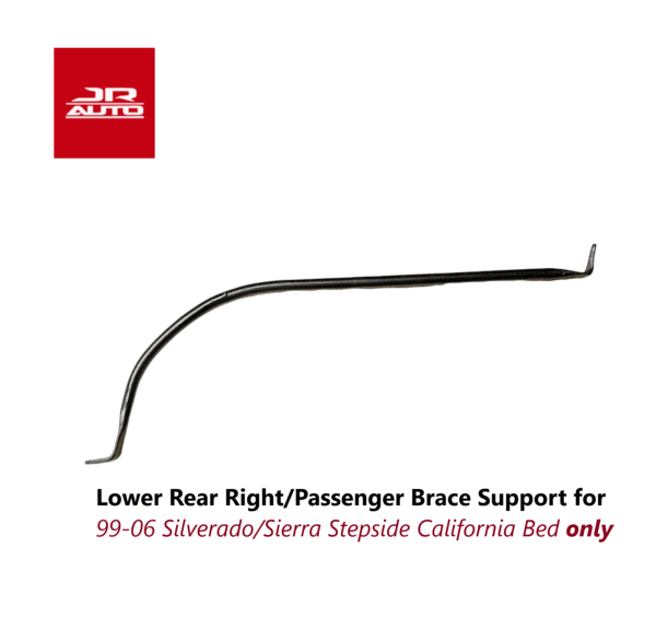 Stepside Bed Support Brace Lower Bar Rod 99-06 Silverado Sierra California Style - Image 5